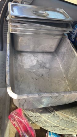 Stainless Steel Hotel Pans with Lids