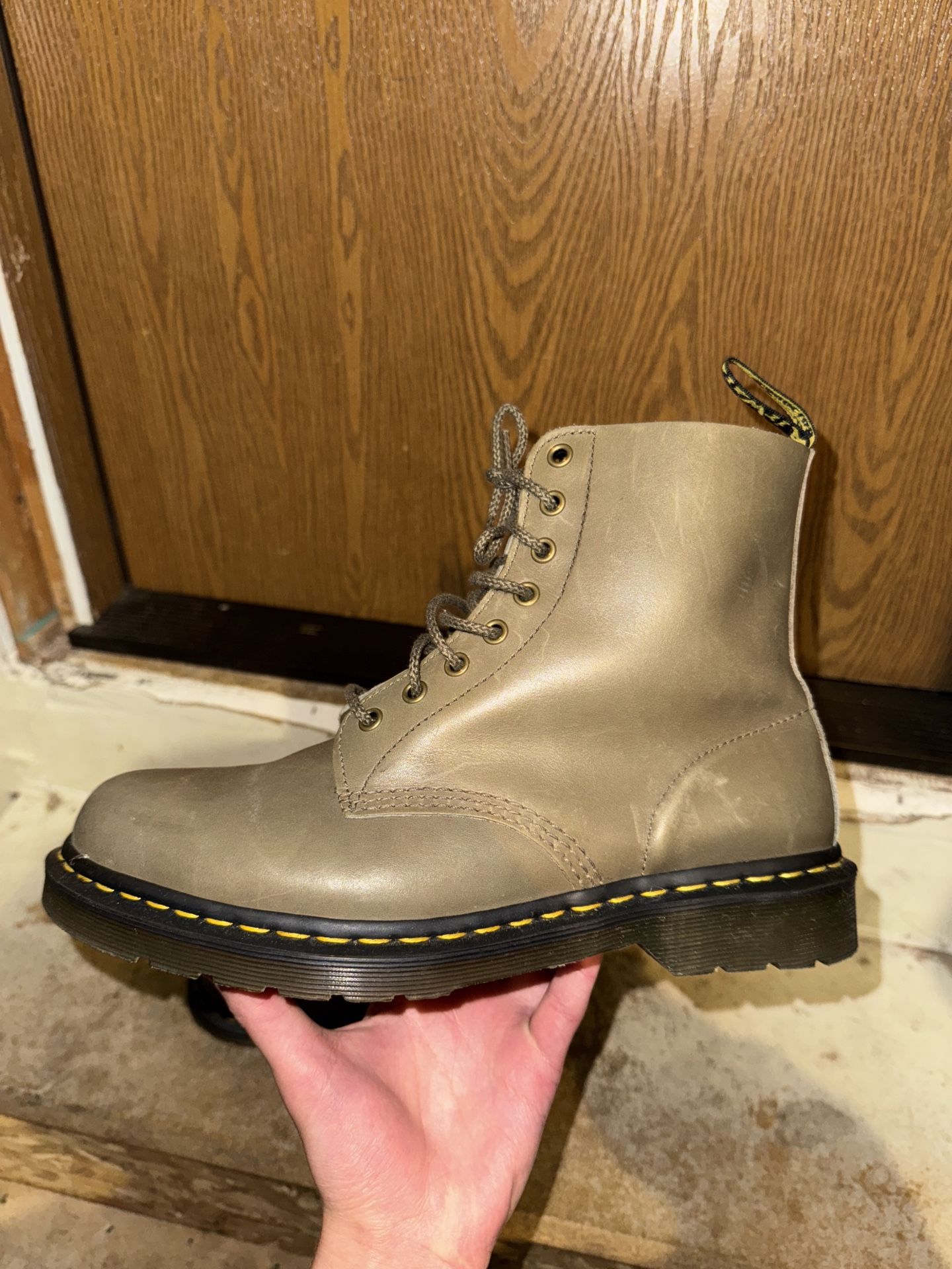 Dr. Martens Real Leather Boots Size 9.5