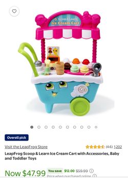 scoop & learn ice cream cart™