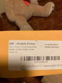 Front flex camera iPhone 6