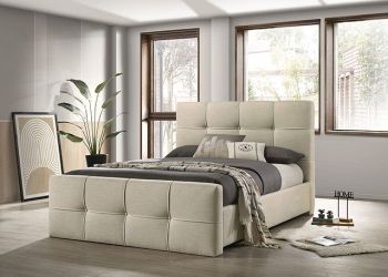 Brand New Ivory Queen Size Bed Frame
