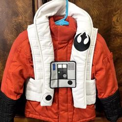 NWT Boys Size 3 Star Wars Puffer Ski Jacket Coat