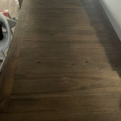 Large Wooden Dining Room Set