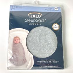 HALO Gray Sleep Sack Swaddle
