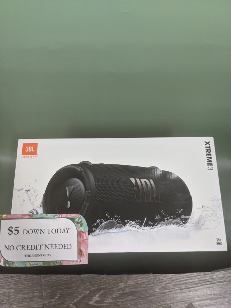 JBL Xtreme 3 Speaker Brand New - 5 Dollars Down No Credit Needed!
