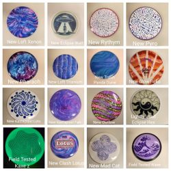 Dyed Disc Golf Discs, Message For Details Prices Vary