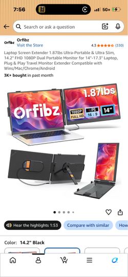 Laptop screen extender