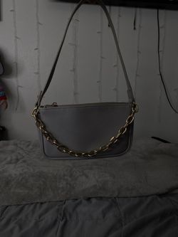 Gray Shoulder Purse
