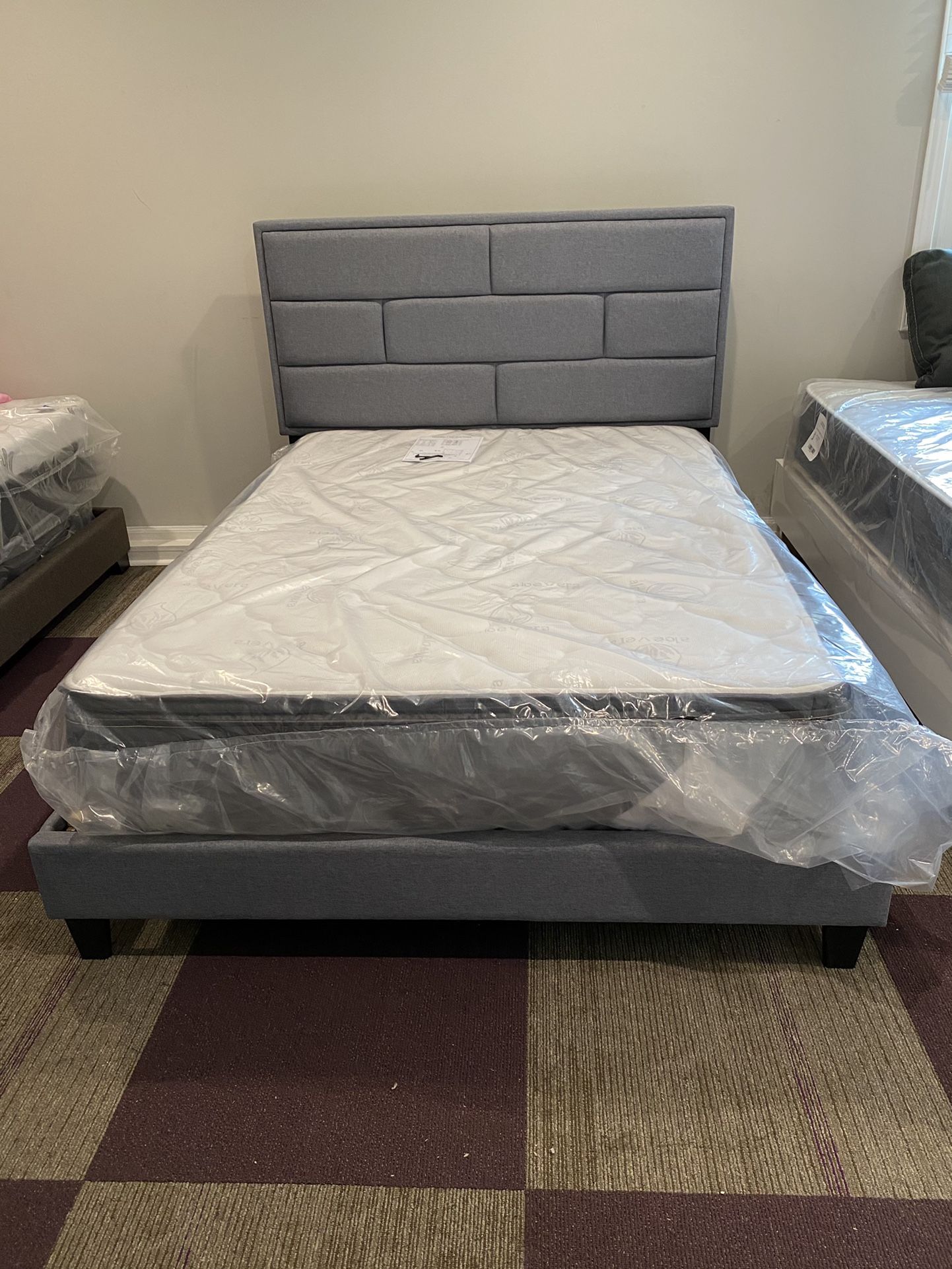 New Full Platform Bed Frame 