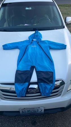 5T Blue Tuffo rain suit
