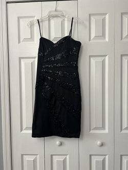 Black Strapless Dress