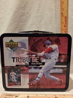 VTG 1999 Upper Deck Tribute To McGuire-Mark McGuire, 30-trading Cards  Lunch Box Set