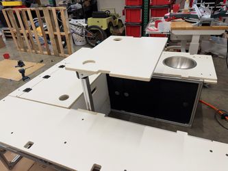 Tundra Interior Custom Cabinet