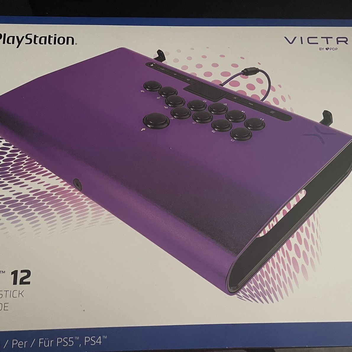 VICTRIX, PRO F.S. 12, PURPLE,  5.79 x 19.02 x 13.31 inches; 7.76 Pounds