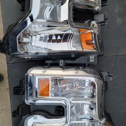 15-17 Ford F150 Headlights Luces Micas Calaveras Faros Faroles