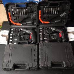 47PC CORDLESS SCREWDRIVER SET (EACH)
