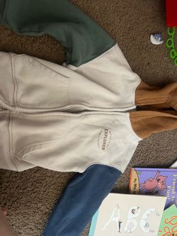 Toddler boy zip up sweater