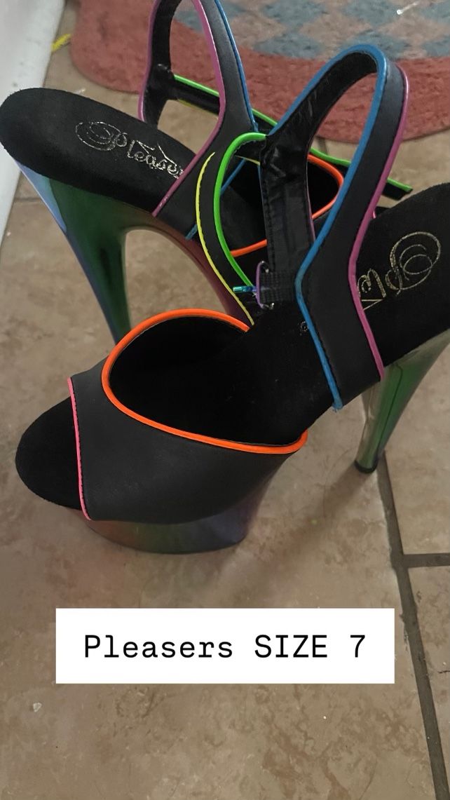 Pleaser Heels Size 7