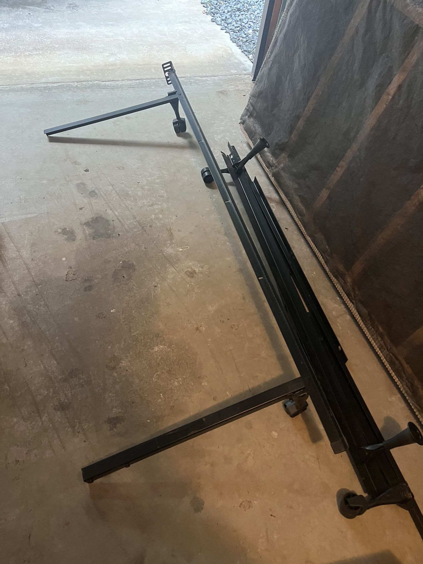 Queen Box Spring And bed Frame