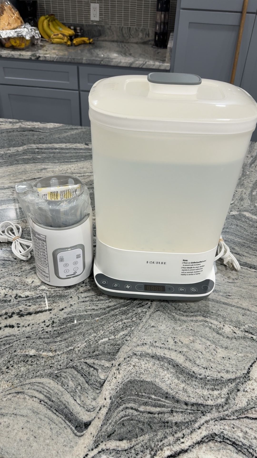 Baby Bottle Sanitizer And Bottle And Milk Warmer Combo