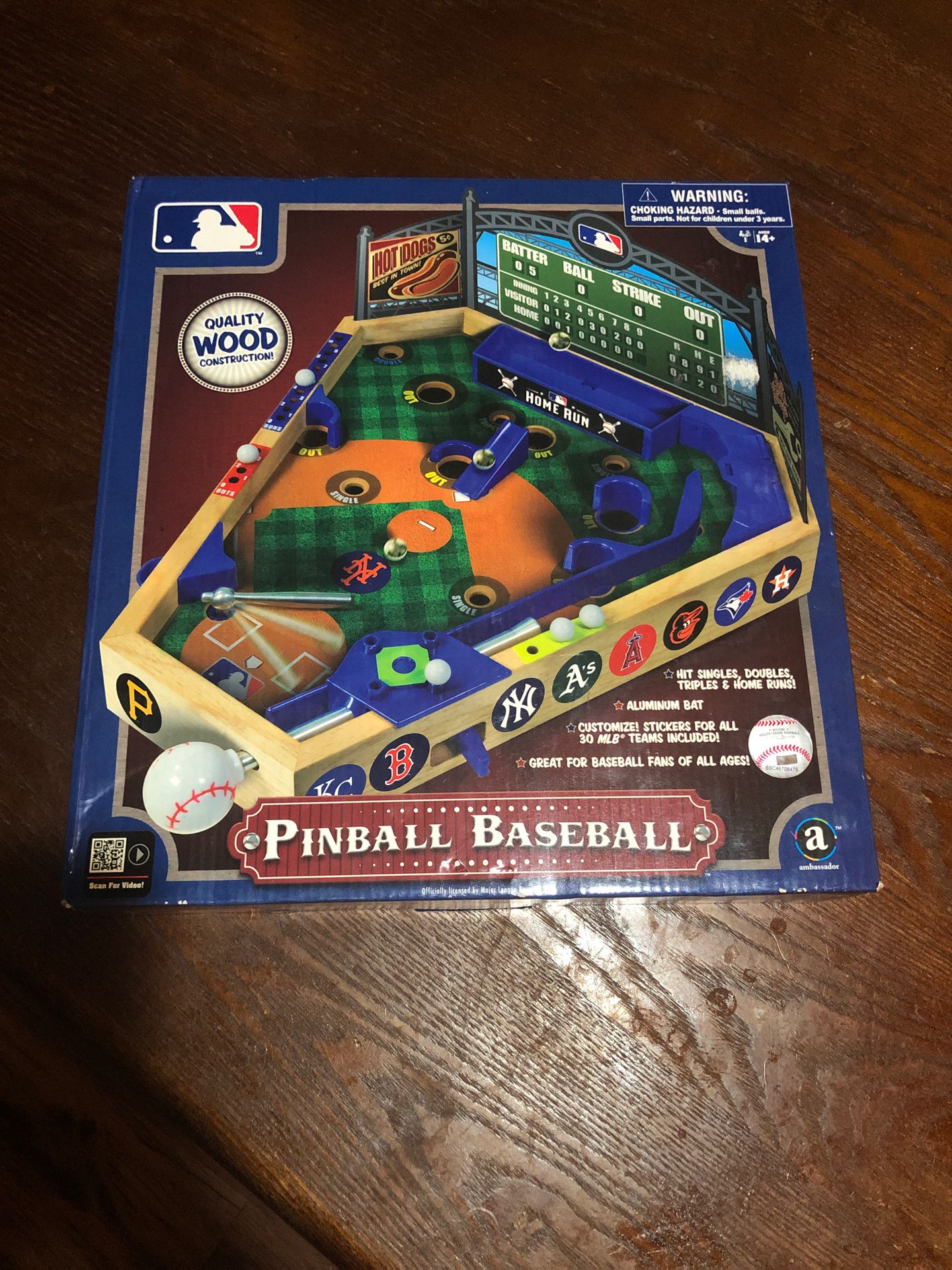 Home Run Pinball Baseball Game $5