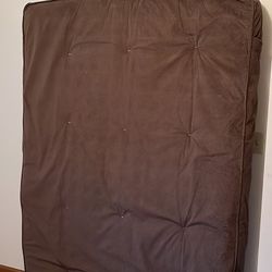 brown futon mattress (full)