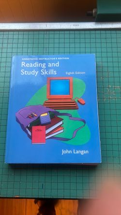 Reading and study skills  Eighth Edition John Langan
