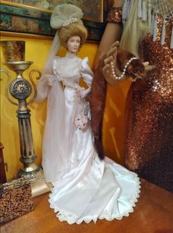 Bride Porcelain Doll