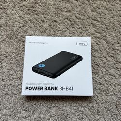 INIU Portable Charger, Ultra Slim 45W Fast Charging with Attached USB C Cable, 10000mAh Powerbank for iPhone 17 16 Samsung S25  (New)