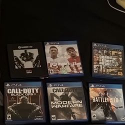 PS4 Games ($8 Each)