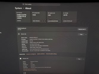 Full Gamin PC Setup(Description)