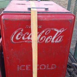 Antique Collectable Coca Cola Cooler