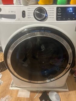 G.E front load washer and Samsung moisture sensor dryer