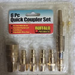 8 PC Quick Coupler Set