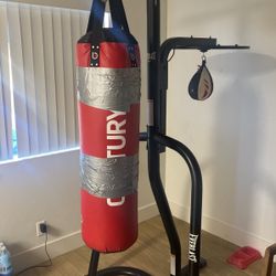 80lbs Century Punching bag + Speed bag + Equipment 