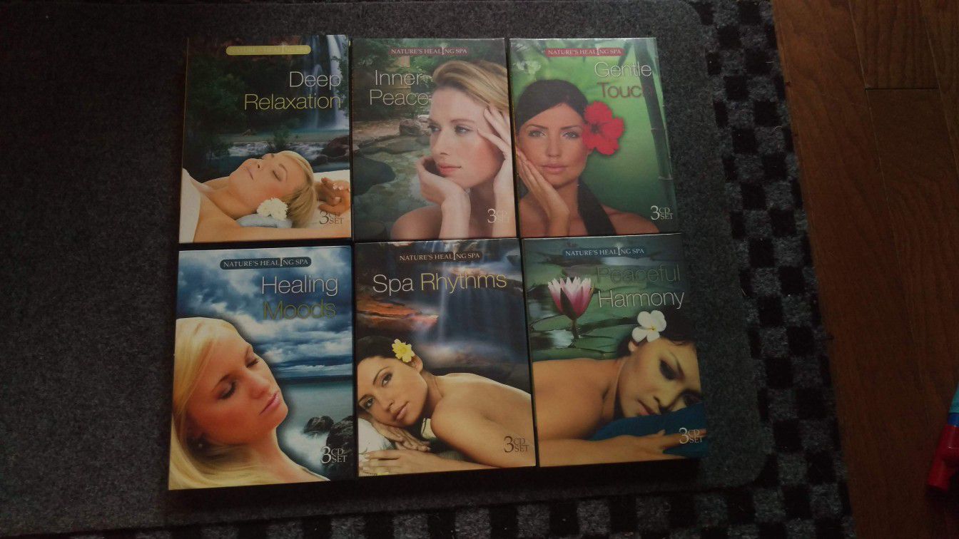 Medication yoga Pilates spa sauna relaxation music melody cd
