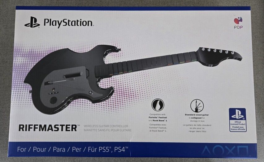 Riffmaster Guitar For Playstation