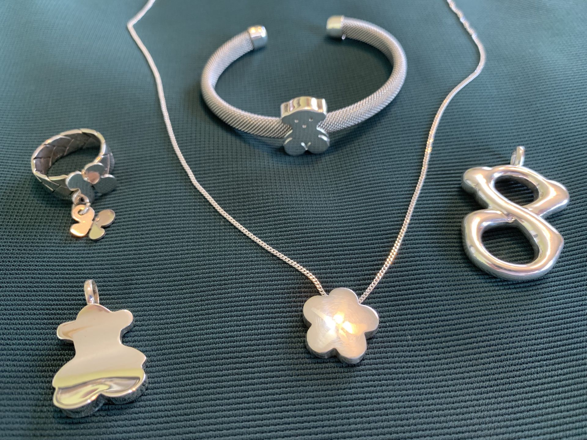 Tous, David Yurman, Cartier, Tiffany Sterling Silver Jewlery