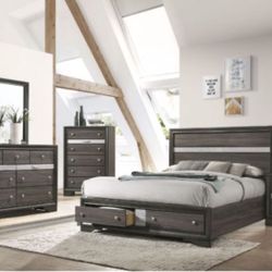 4 Pc Queen Bedroom Set 