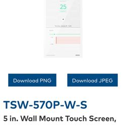 Crestron TSW-570p-W-S Touch Panel 
