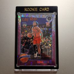 2019 2020 Panini Hoops Coby White Purple Disco