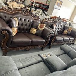Royal Living Room Set Same Day Delivery