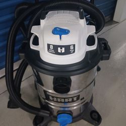 Hart 8 Gallon Capacity/6 Peak HP Wet/Dry Vac