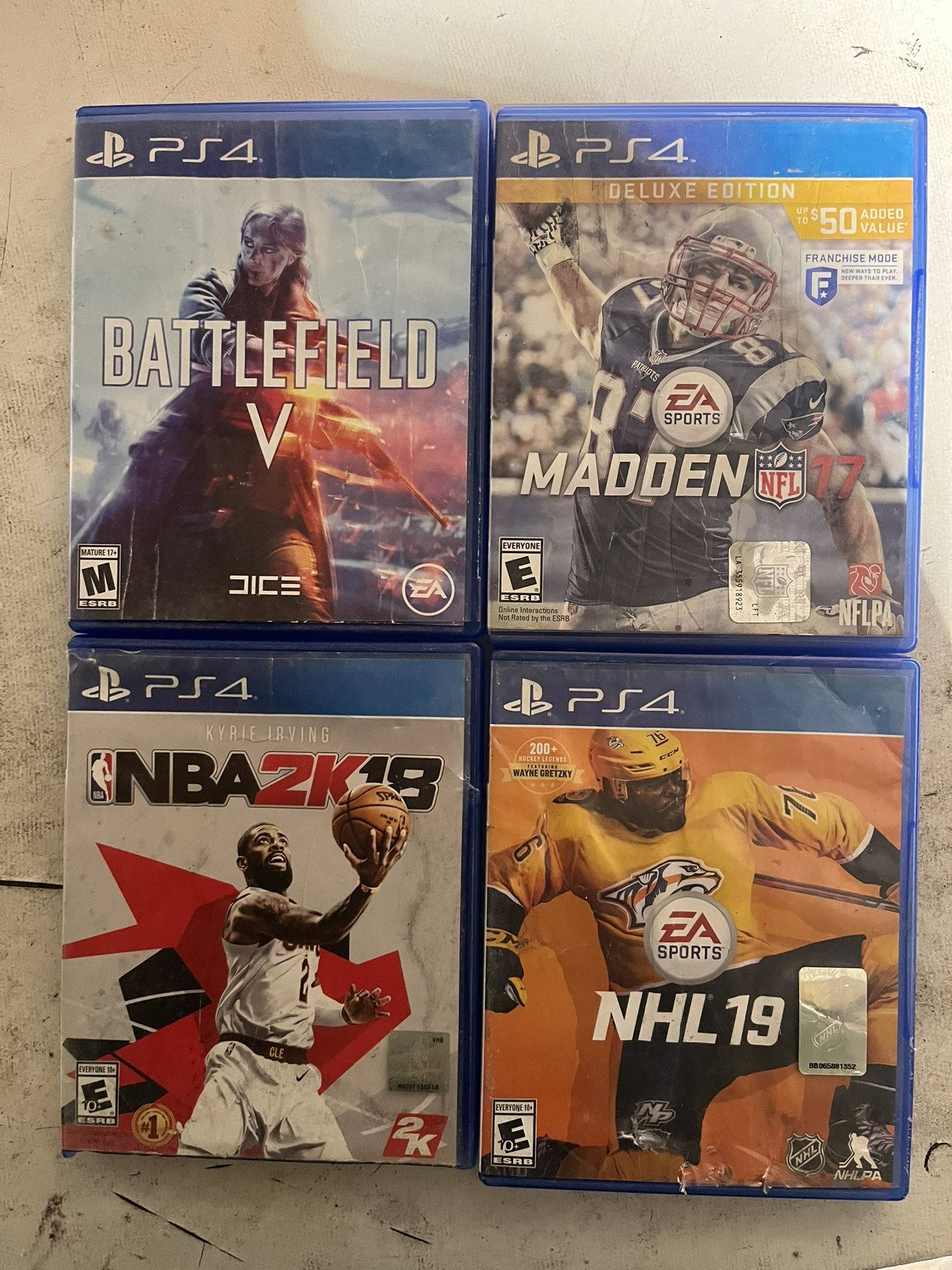 4 PS4 Games