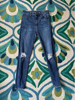 American Eagle Ripped Skinny Jeans