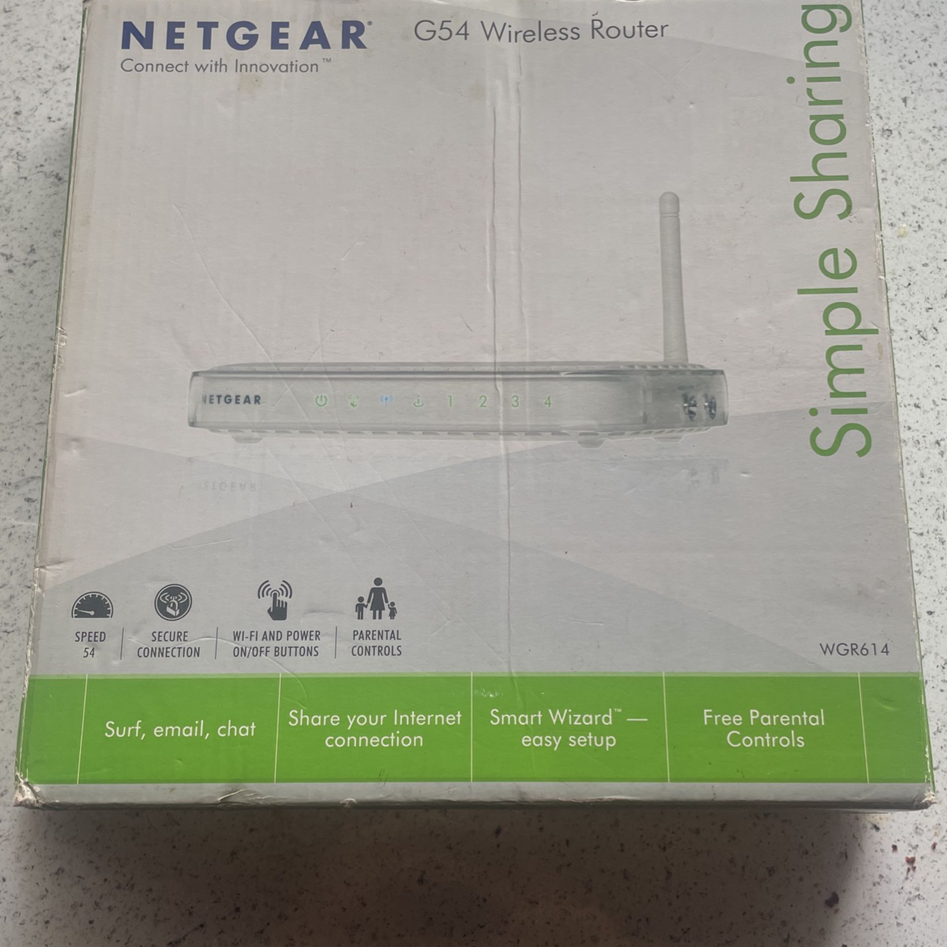 Netgear G54 Wireless Router 