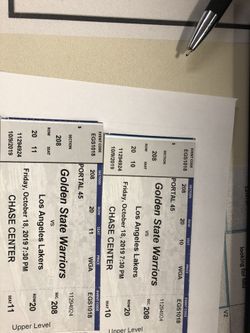 Golden State warriors v la Lakers