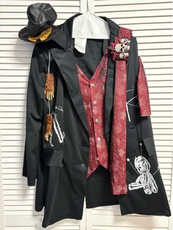 Deluxe "Voodoo Dude" Witch Doctor Halloween Costume Set - Complete $35