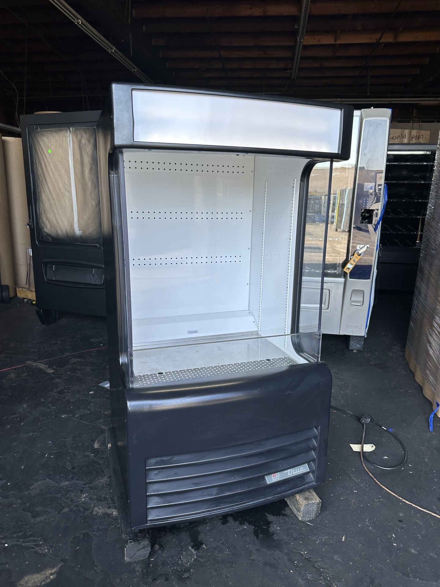 True Open Air Merchandiser Cooler Refrigerator
