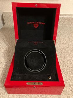 Red Swiss Legend Watch Winder
